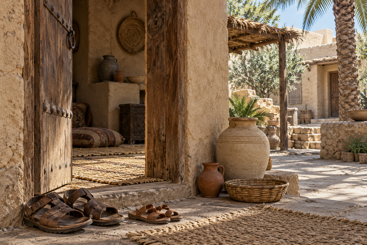 An imagined household setting accompanies the discussion of duties, care and lineage in 33:1–8.