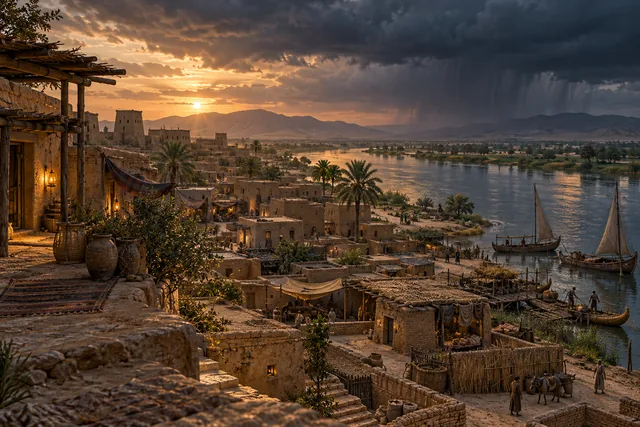 A call before the storm · AI illustration